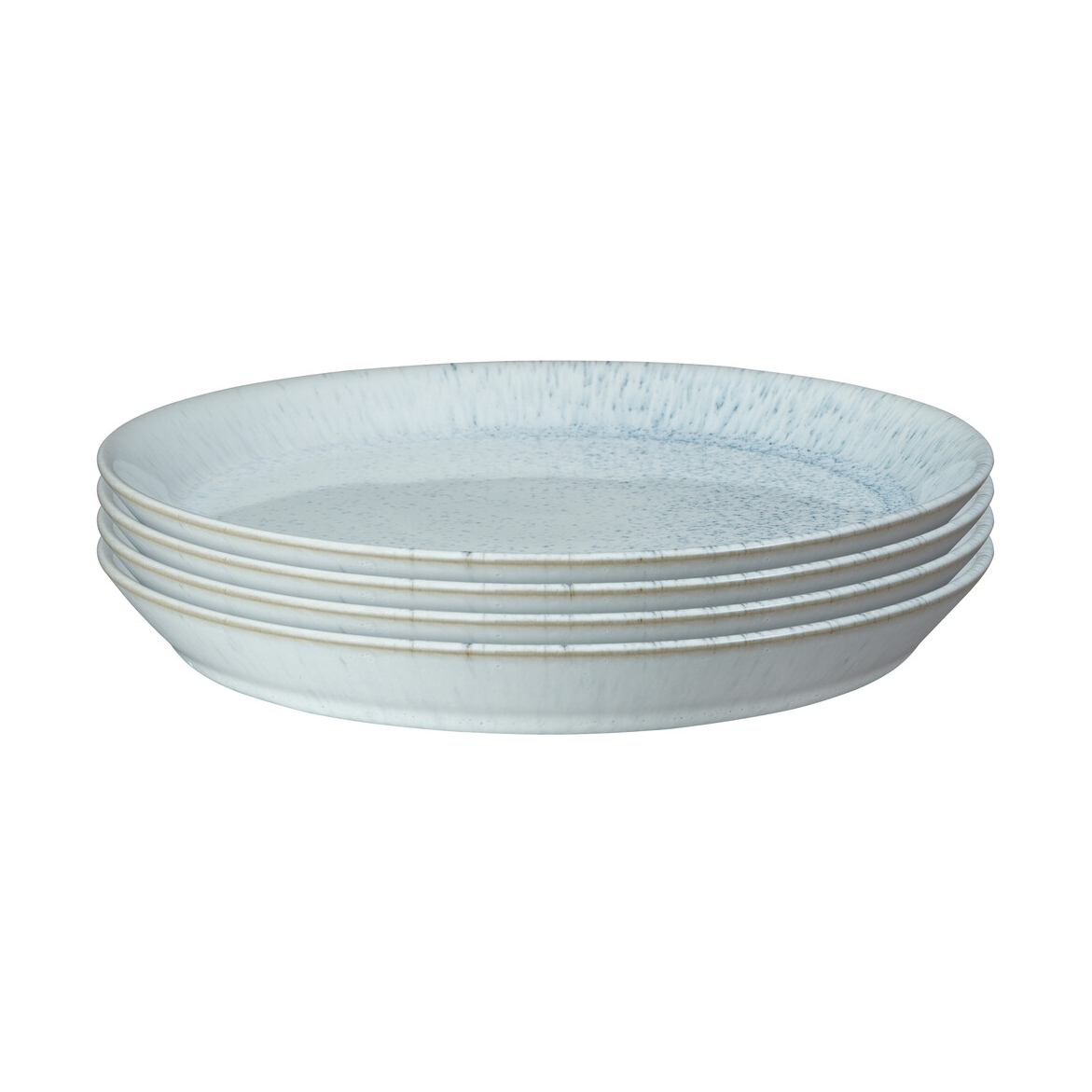 Denby Kiln blue tallerken 4-pakning Medium, Ø21,5 cm