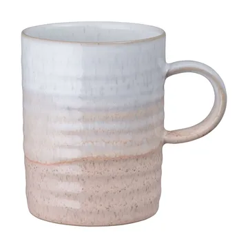 Kiln Coral rillet krus - Koral-beige, Ø8 cm - Denby