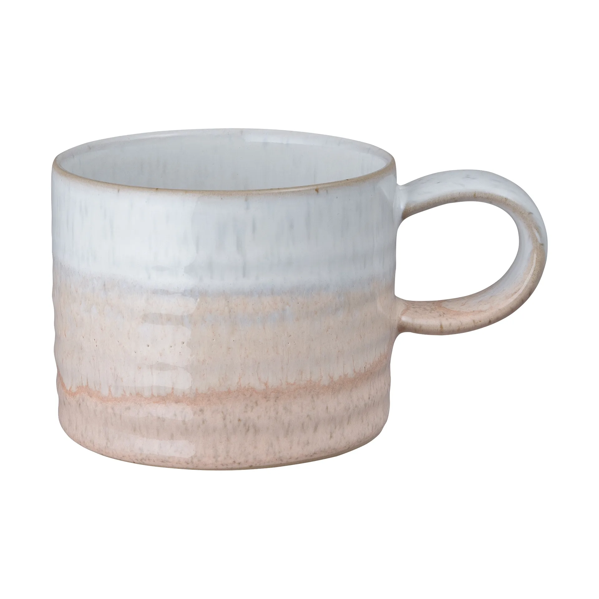Kiln Coral rillet krus, Koral-beige, Ø8,5 cm Denby
