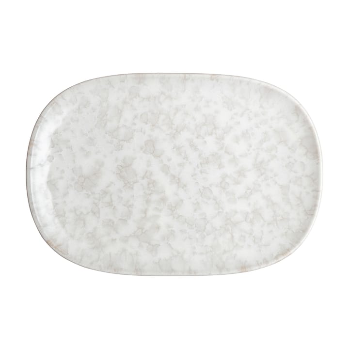 Modus Marble tallerken 17,5x26 cm - Hvit - Denby