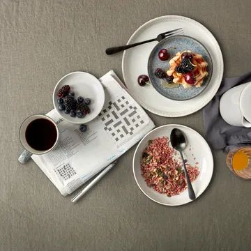 Natural Canvas coupe tallerken 26 cm - Textured - Denby