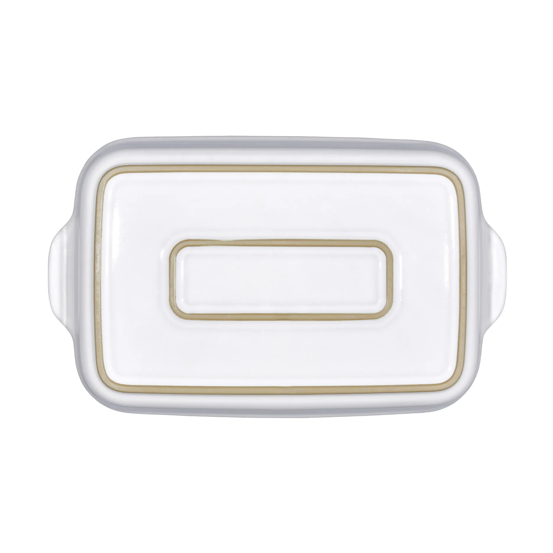 Natural Canvas ildfast form, Beige, stor, rektangulær Denby