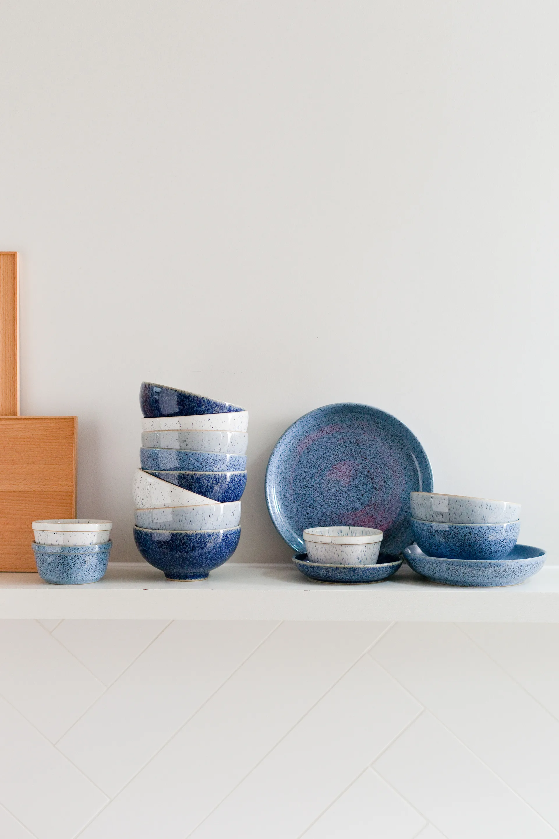 Studio Blue coupe tallerken 26 cm, Cobalt Denby