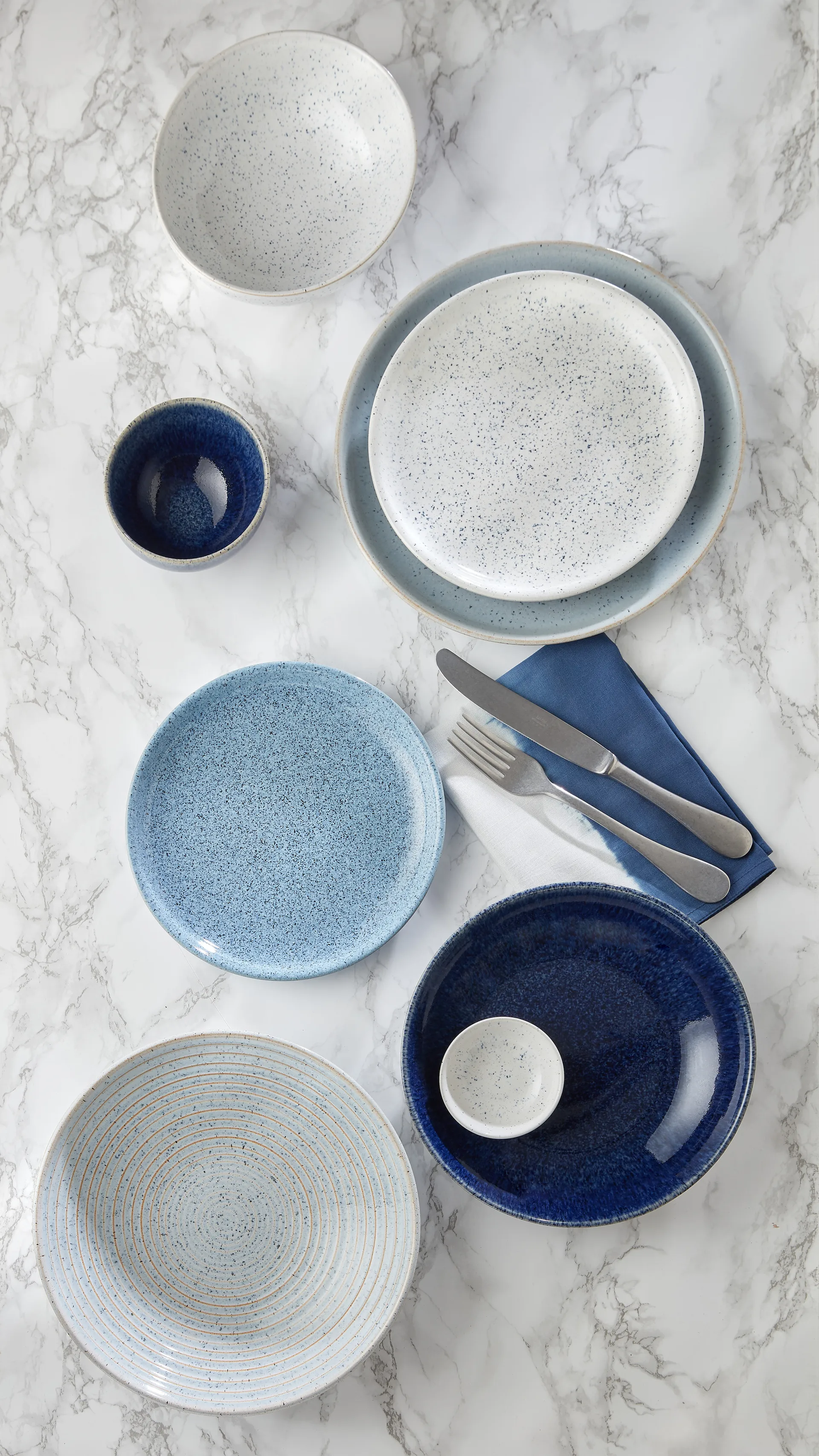 Studio Blue flingskål 17 cm, Chalk Denby