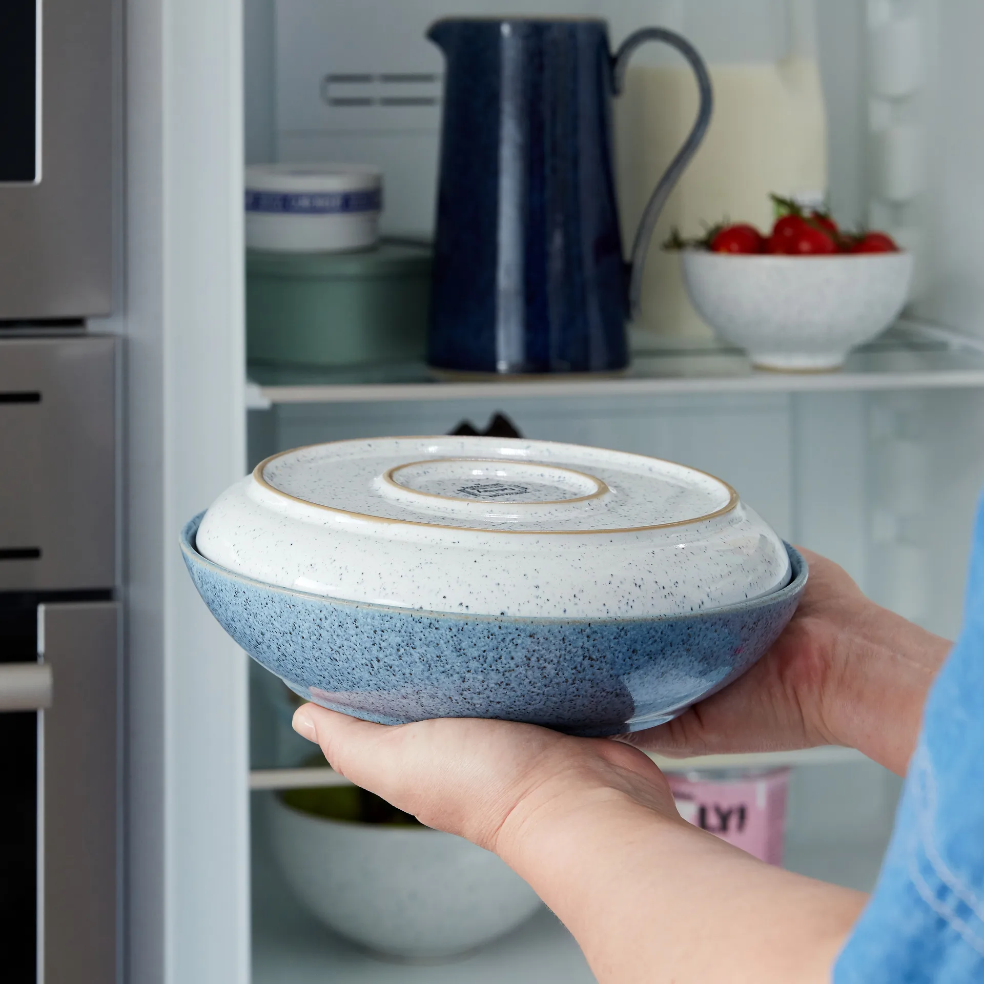 Studio Blue pastaskål 22 cm, Flint Denby
