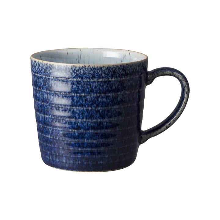 Studio Blue riflet kopp 40 cl - Cobalt-pebble - Denby