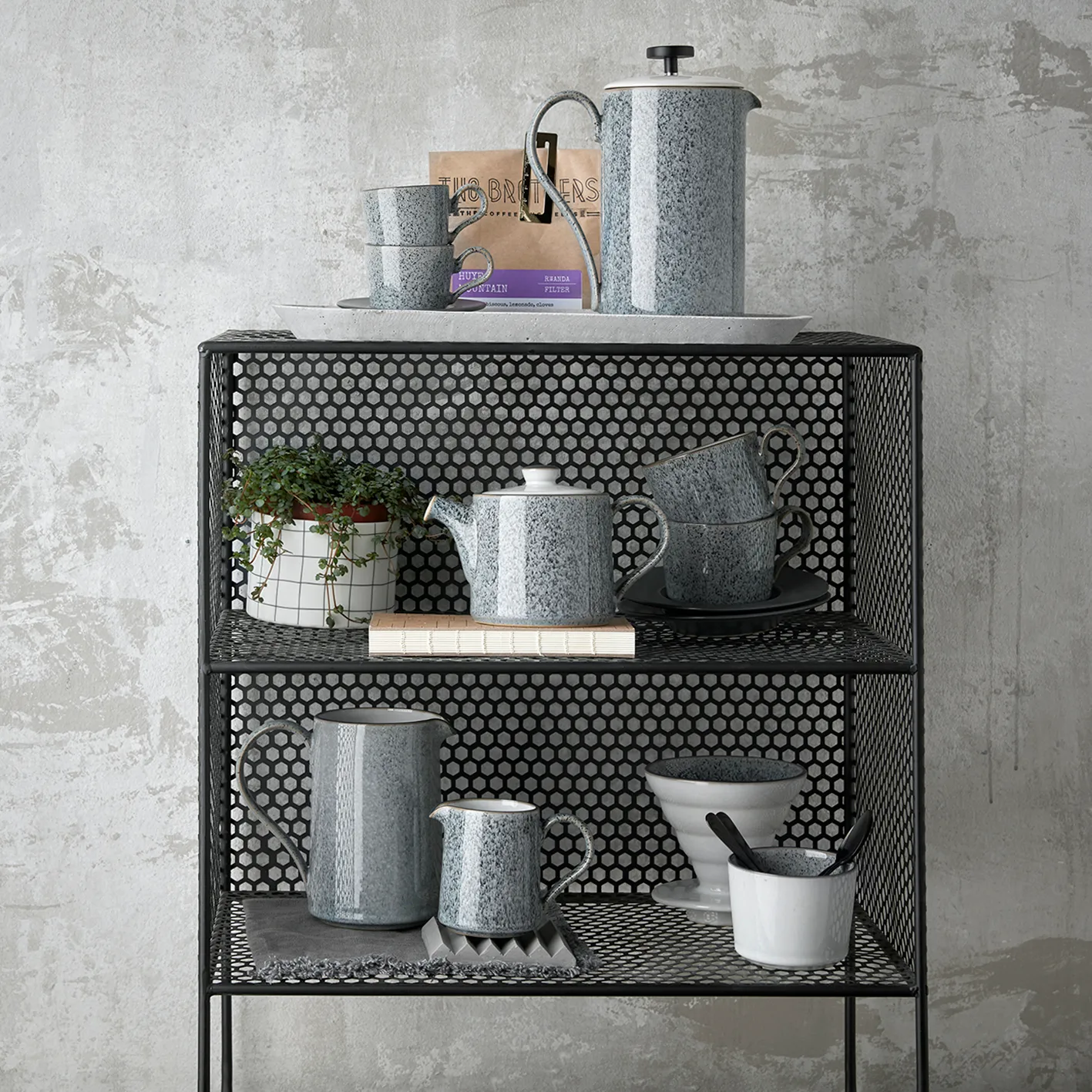 Studio Grey Brew fat til espressokopp, Grey Denby