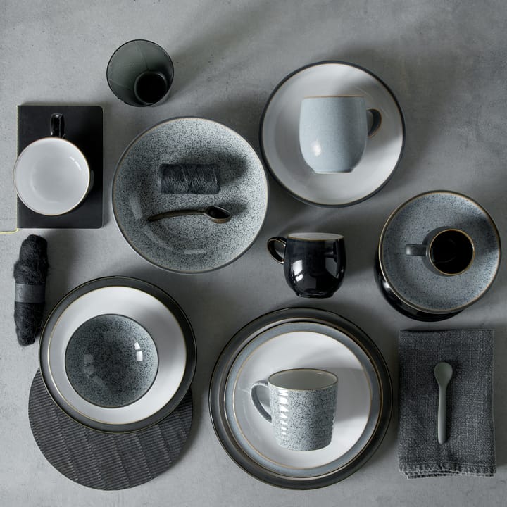 Studio Grey coupe tallerken 17 cm, Granite Denby