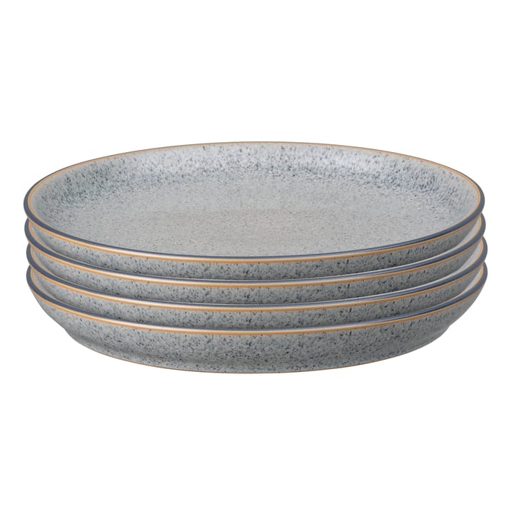 Studio Grey coupe tallerken 26 cm 4-stk. - Granite - Denby