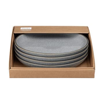 Studio Grey coupe tallerken 26 cm 4-stk. - Granite - Denby