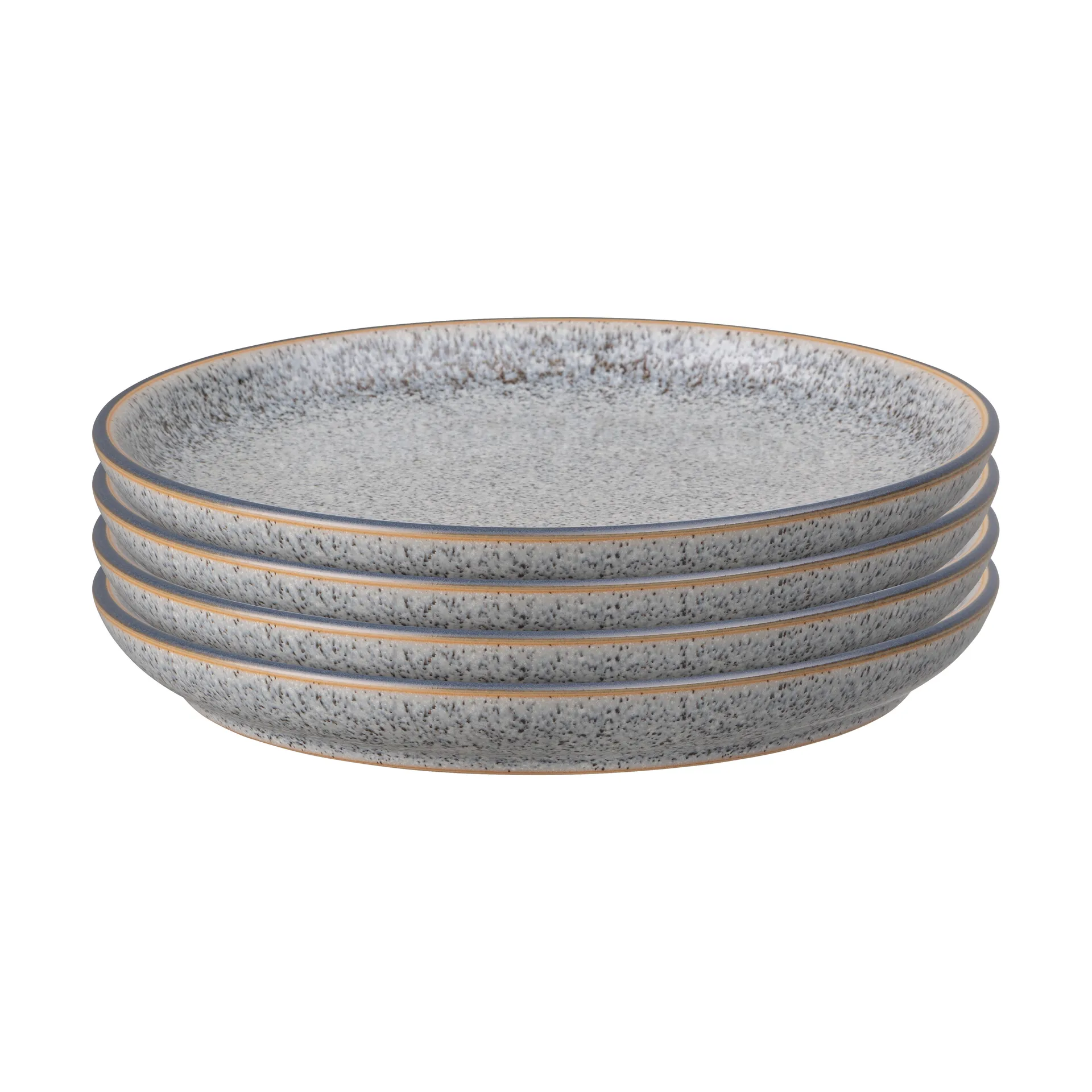 Studio Grey tallerken 21 cm 4-stk., Granite Denby