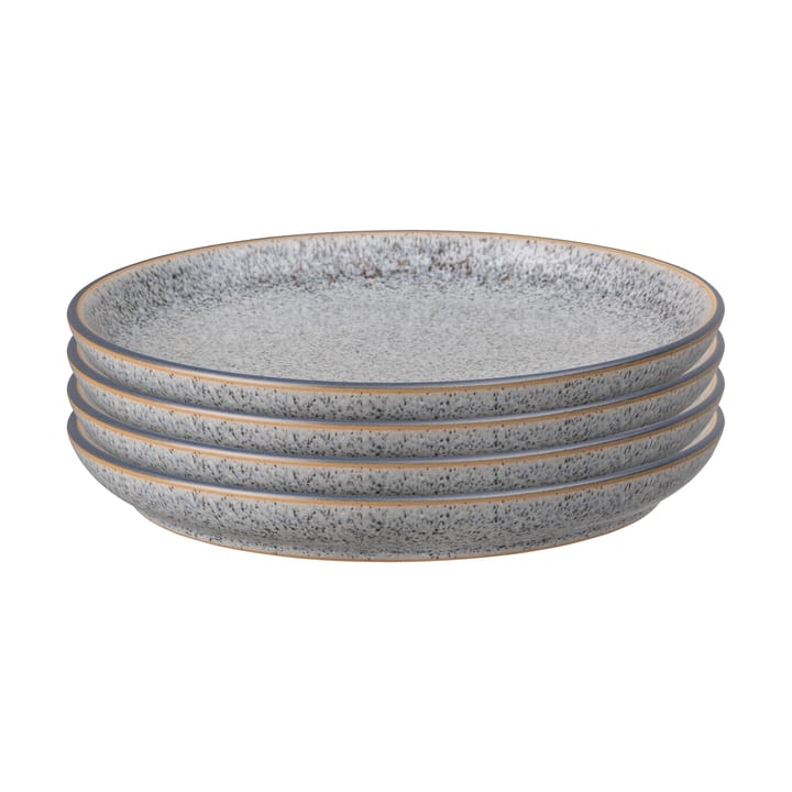 Studio Grey tallerken 21 cm 4-stk. - Granite - Denby