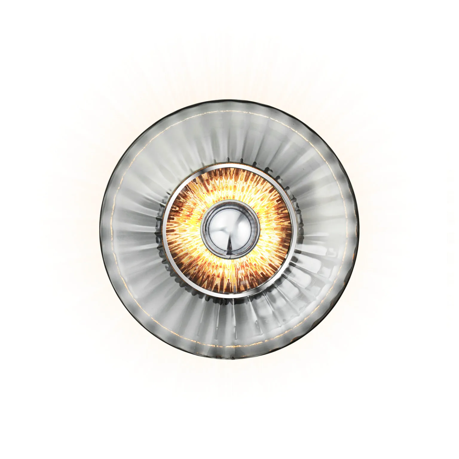 New Wave Optic vegglampe Ø26 cm, Smoke Design By Us