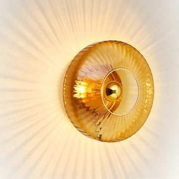 New Wave Optiv vegglampe XL - Amber - Design By Us
