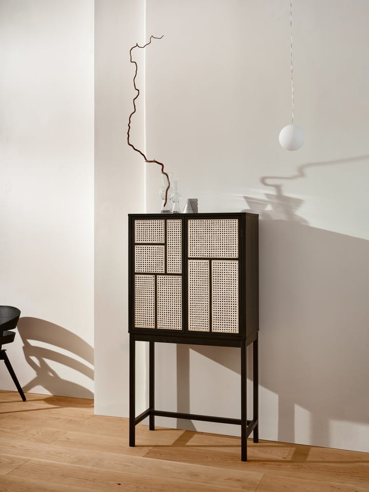 Air hvitrinskap, svart, rotting Design House Stockholm