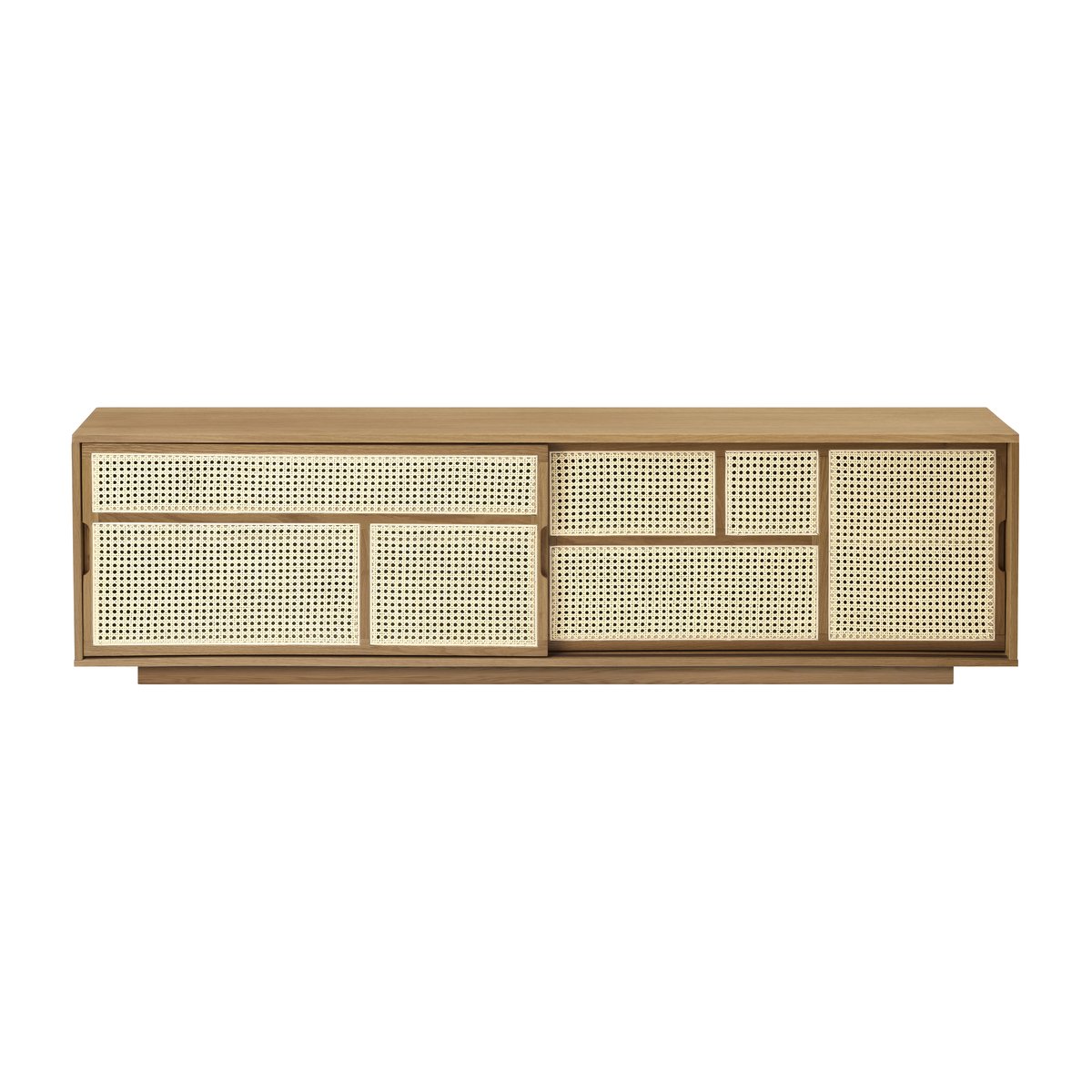 Design House Stockholm Air sidebord, lavt eik, rotting
