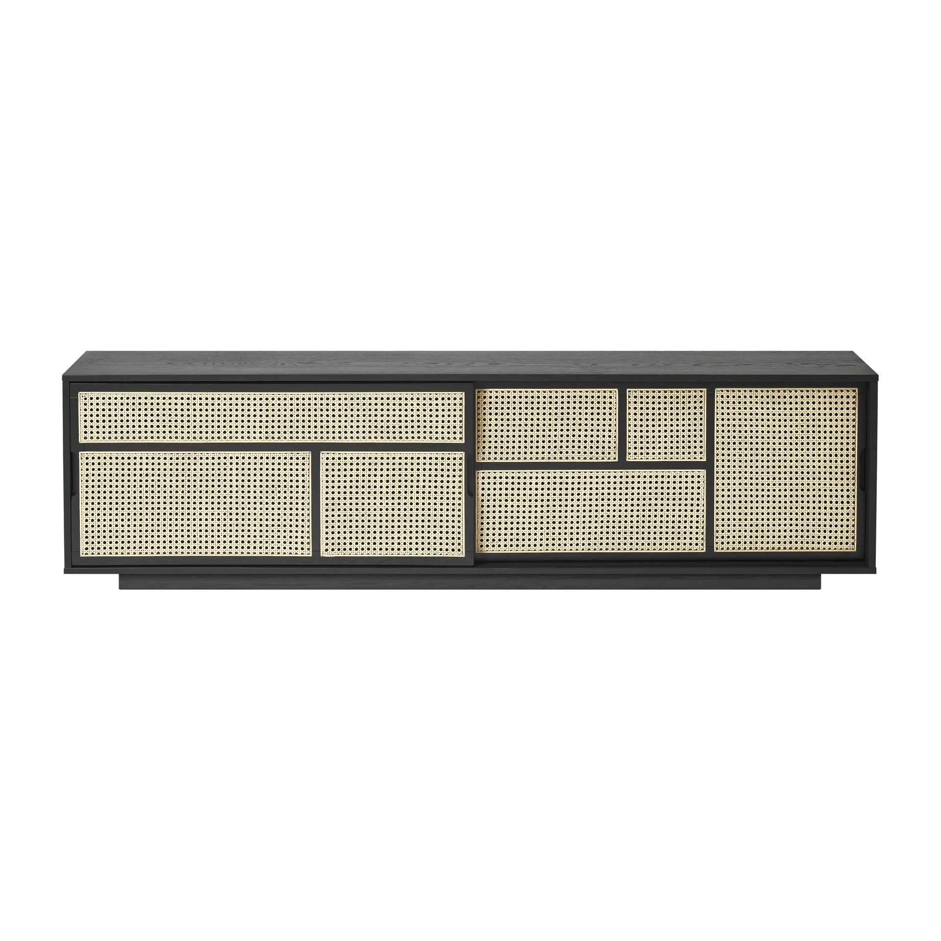 Air sidebord, lavt, svart, rotting Design House Stockholm