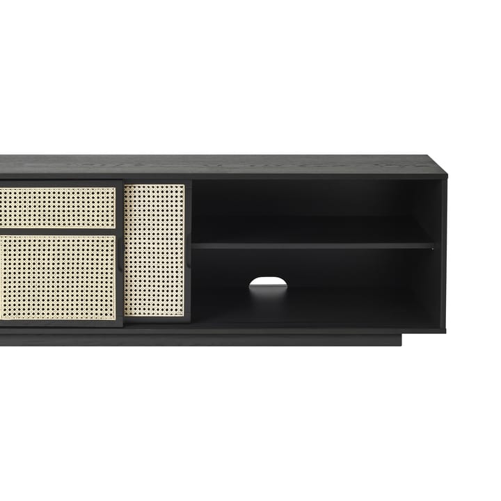 Air sidebord, lavt, svart, rotting Design House Stockholm