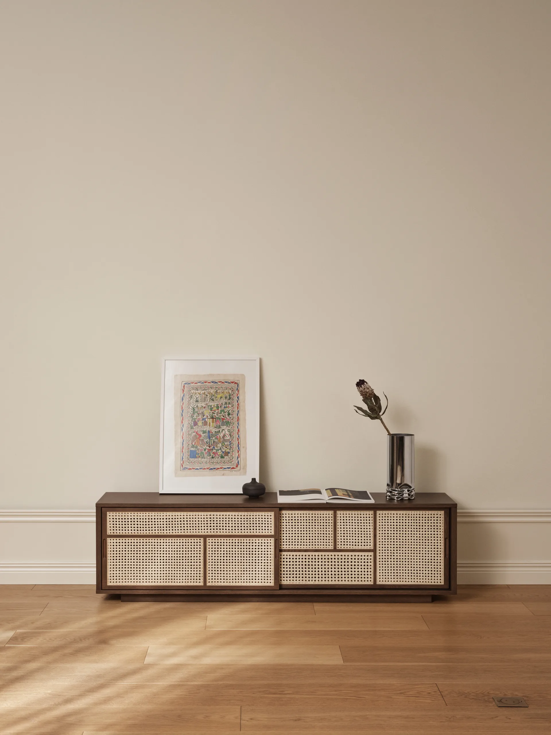 Air skjenk low, Mørk eik Design House Stockholm