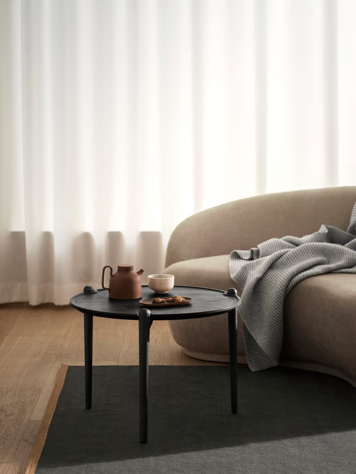 Aria salongbord høyt 46 cm, Sort eik Design House Stockholm