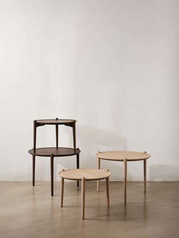 Aria salongbord lavt 37 cm - Dark oak - Design House Stockholm
