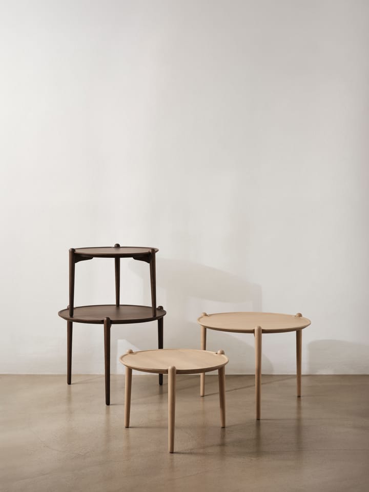 Aria salongbord lavt 37 cm, Dark oak Design House Stockholm