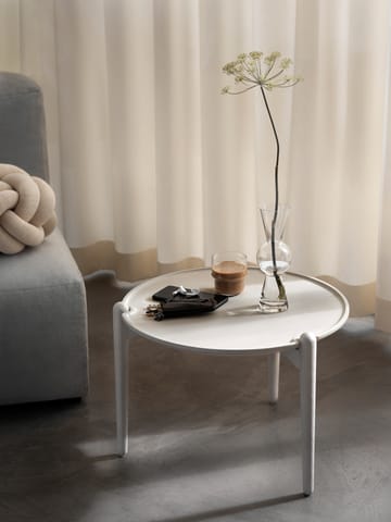 Aria salongbord lavt 37 cm - Hvit - Design House Stockholm