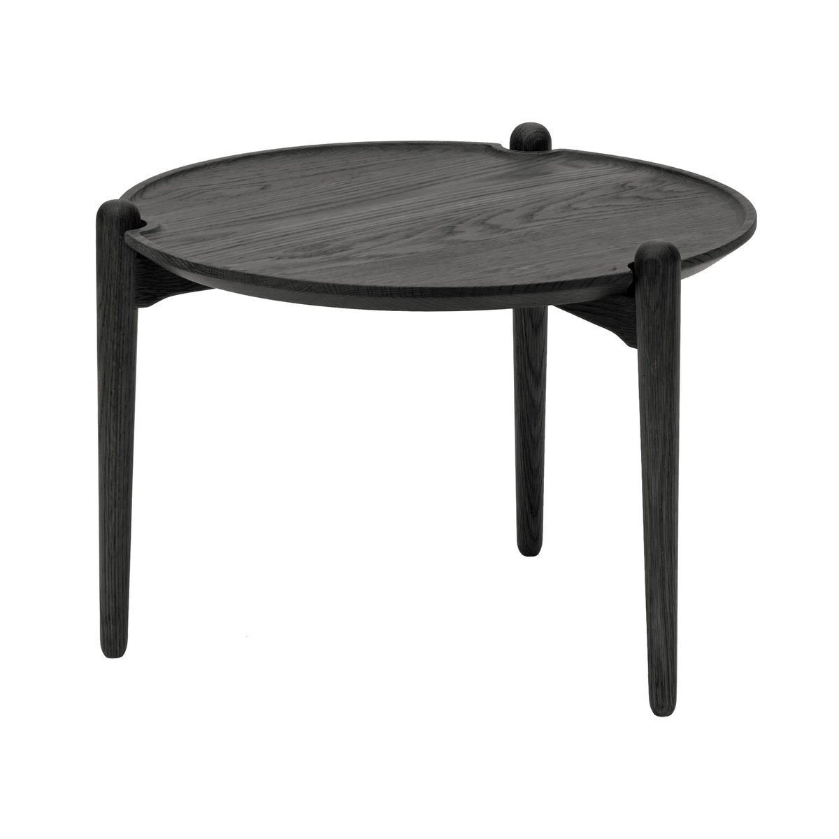 Bilde av Design House Stockholm Aria salongbord lavt 37 cm Sort eik