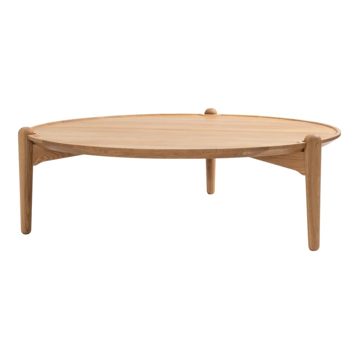Aria sofabord Ø90 cm - Eik 30 cm - Design House Stockholm
