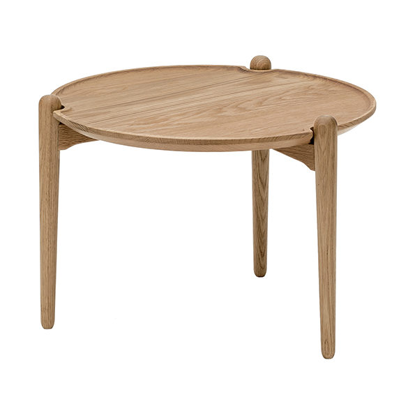 Design House Stockholm Aria sofabord 90 cm Eik 30 cm
