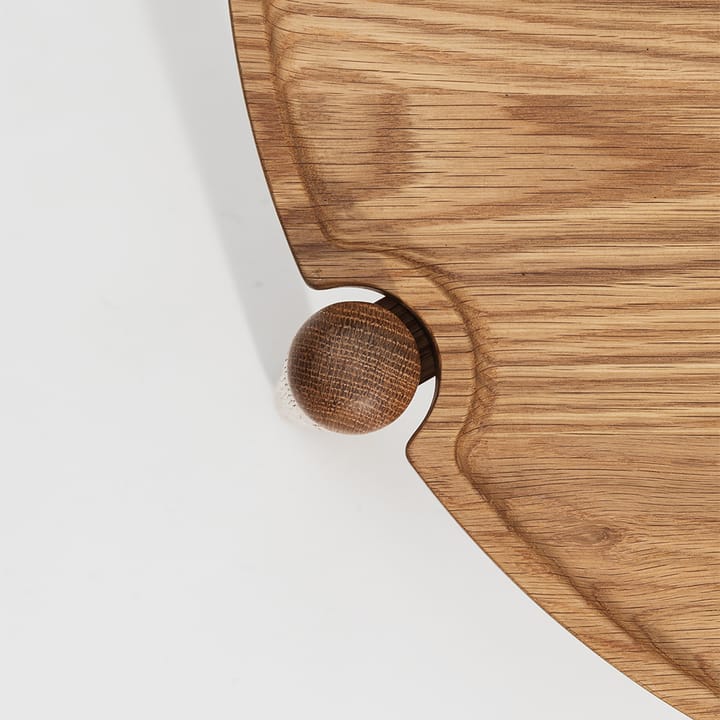 Aria sofabord Ø90 cm, Eik 30 cm Design House Stockholm