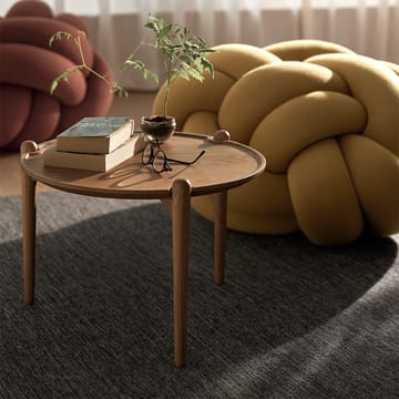 Aria sofabord Ø90 cm - Eik 30 cm - Design House Stockholm