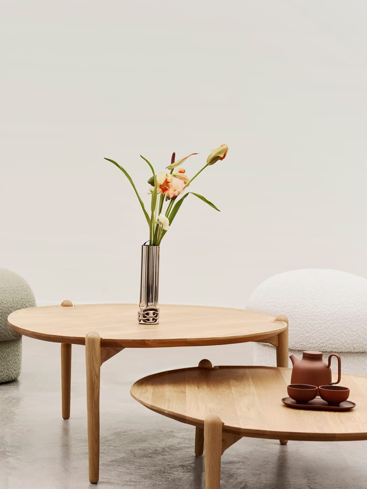 Aria sofabord Ø90 cm, Eik 30 cm Design House Stockholm
