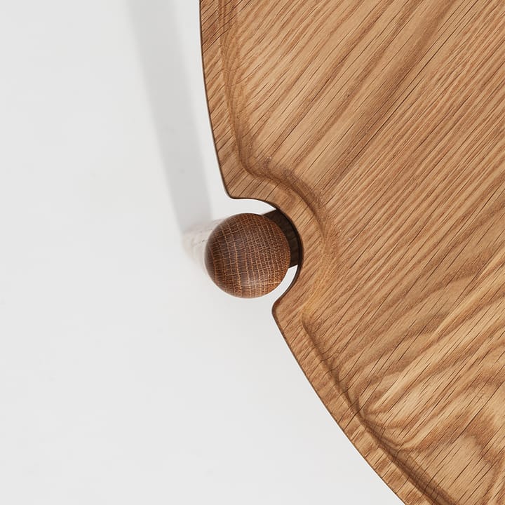 Aria sofabord Ø90 cm, Eik 42,5 cm Design House Stockholm
