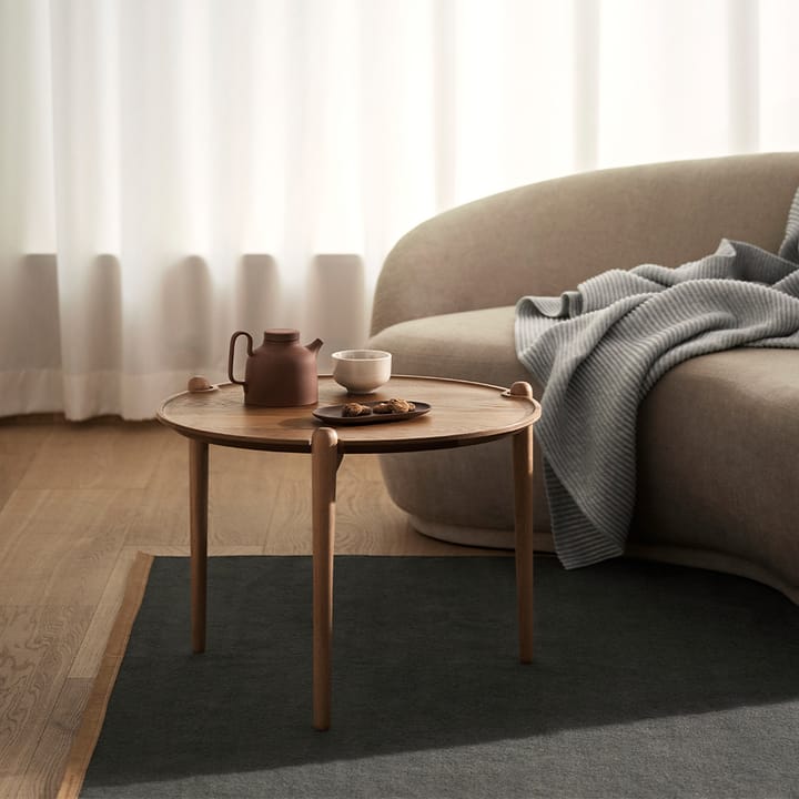 Aria sofabord Ø90 cm, Eik 42,5 cm Design House Stockholm