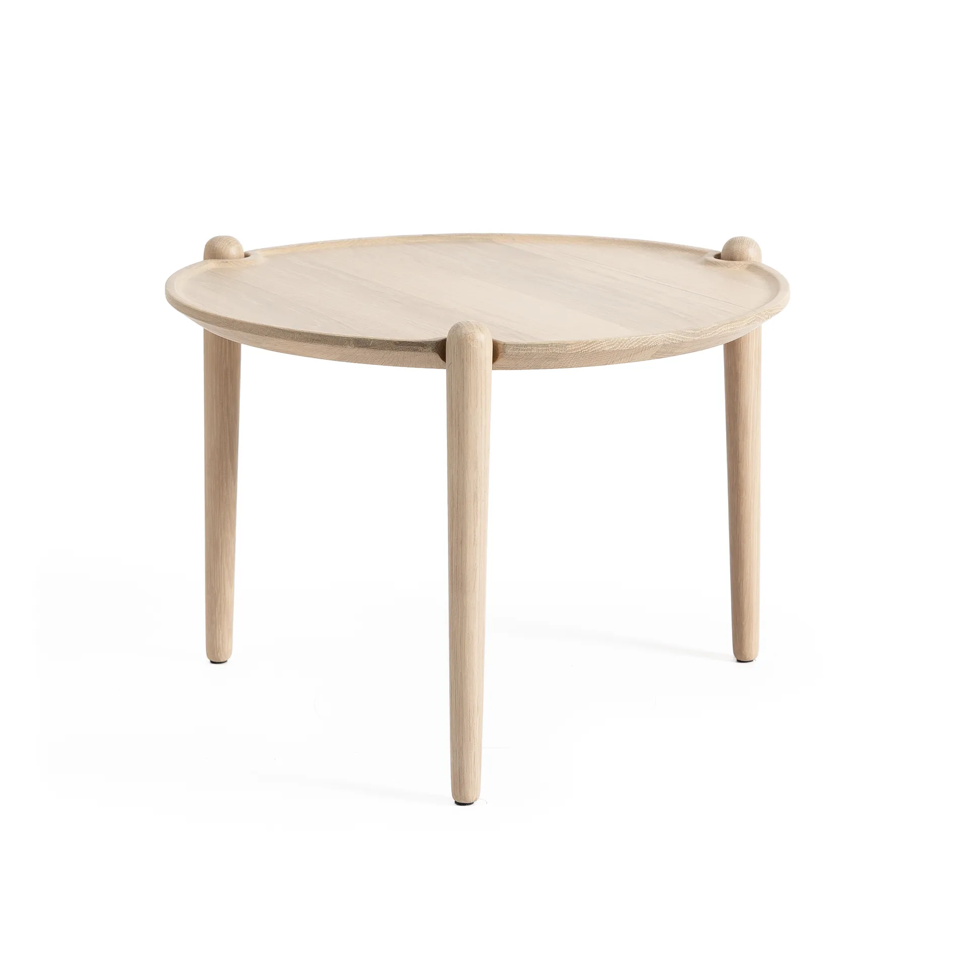 Aria sofabord, Light oak, Ø60x37 cm Design House Stockholm