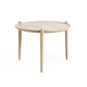 Aria sofabord - Light oak, Ø60x37 cm - Design House Stockholm