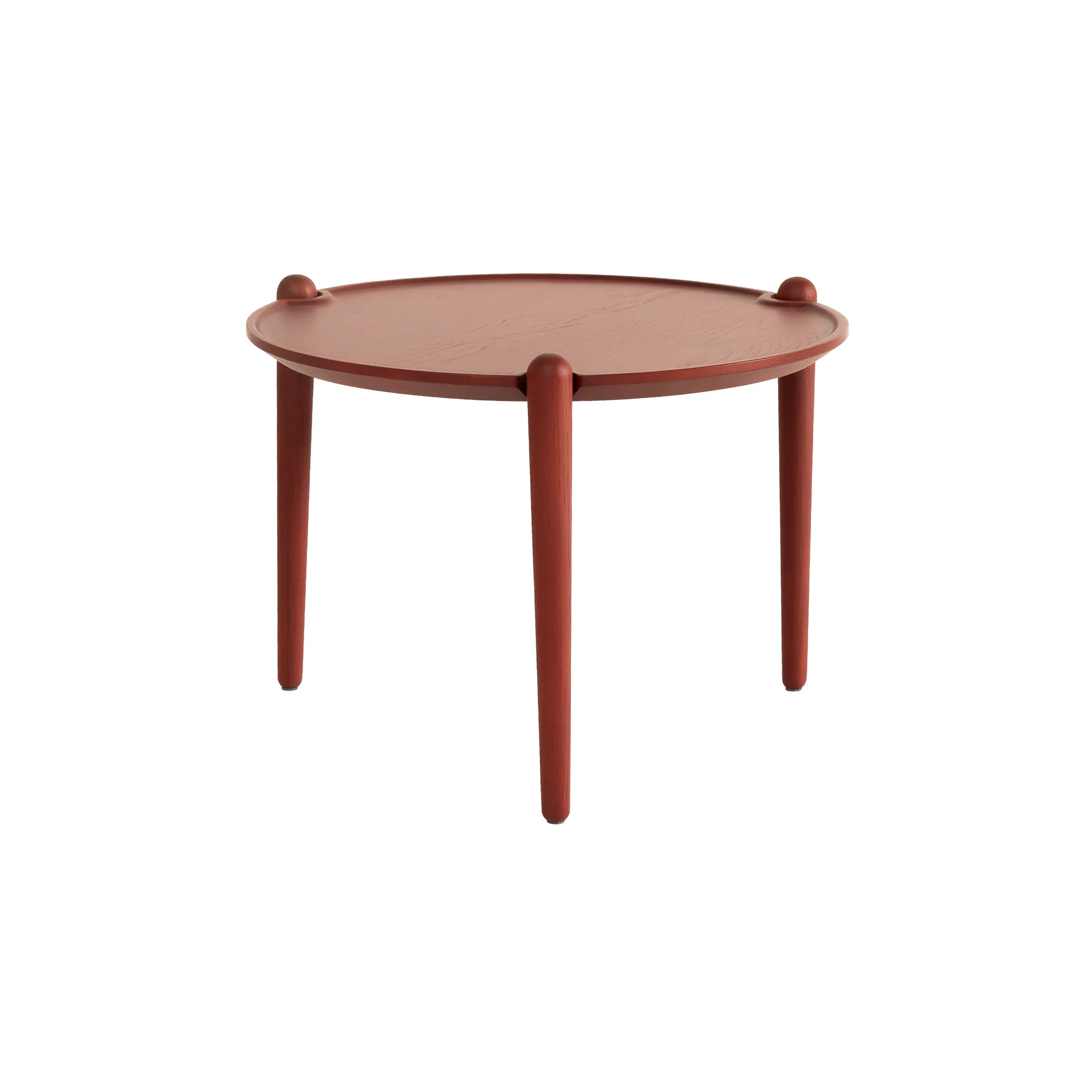 Aria sofabord, Red, Ø50x37 cm Design House Stockholm
