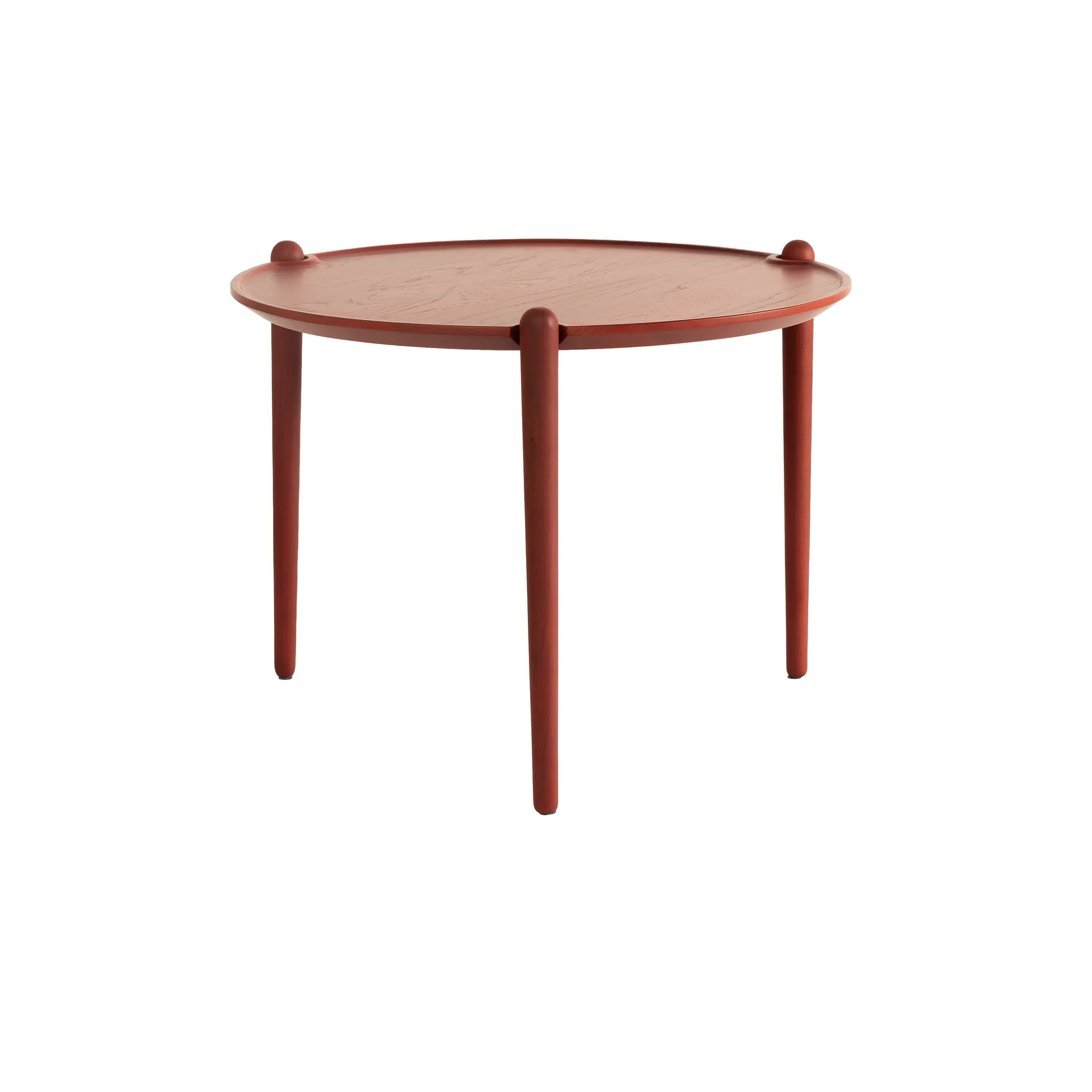 Aria sofabord, Red, Ø60x46 cm Design House Stockholm