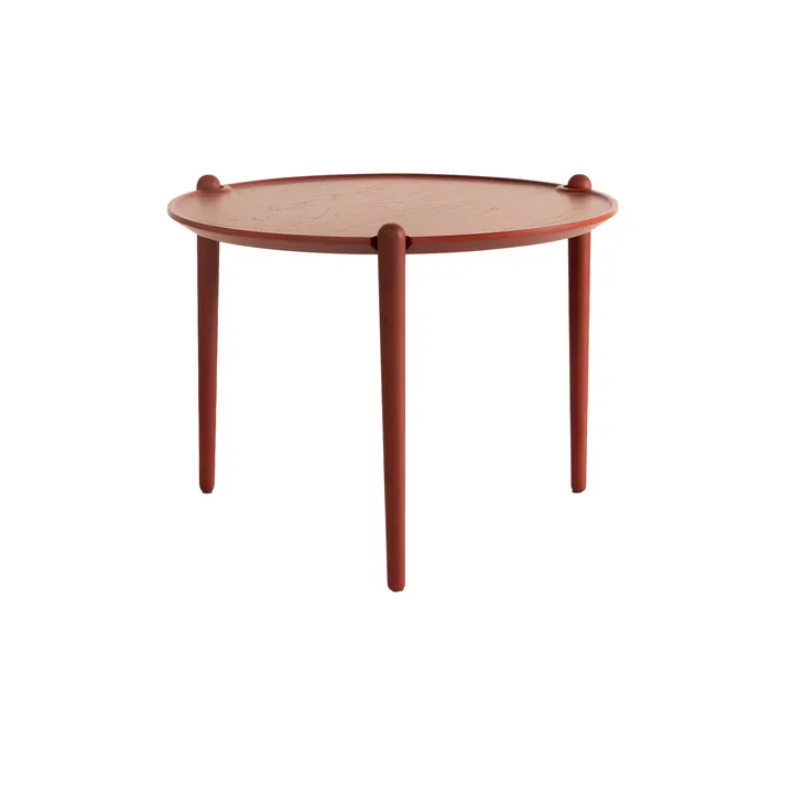 Aria sofabord - Red, Ø60x46 cm - Design House Stockholm