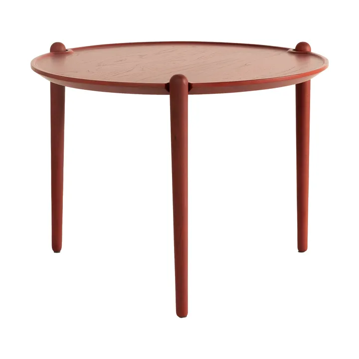 Aria sofabord - Red, Ø60x46 cm - Design House Stockholm