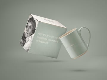 Astrid Lindgren kopp, annars är man ingen människa  - Svensk tekst - Design House Stockholm