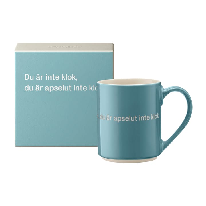Astrid Lindgren kopp, du är inte klok… - Svensk text - Design House Stockholm