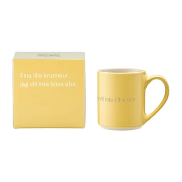 Astrid Lindgren kopp, fina lilla krumelur - Svensk tekst - Design House Stockholm