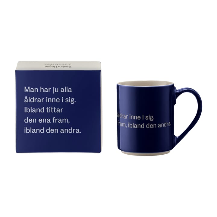 Astrid Lindgren kopp, for alle aldre, Svensk tekst Design House Stockholm