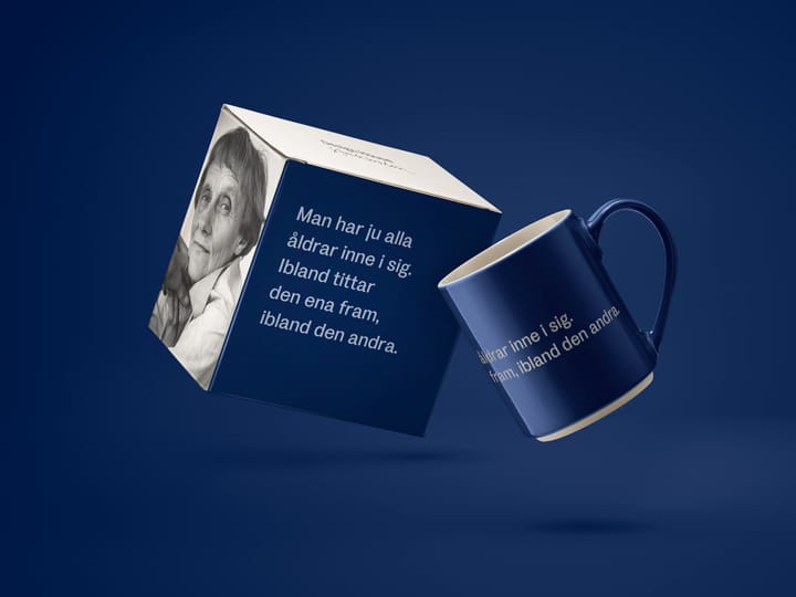Astrid Lindgren kopp, for alle aldre, Svensk tekst Design House Stockholm