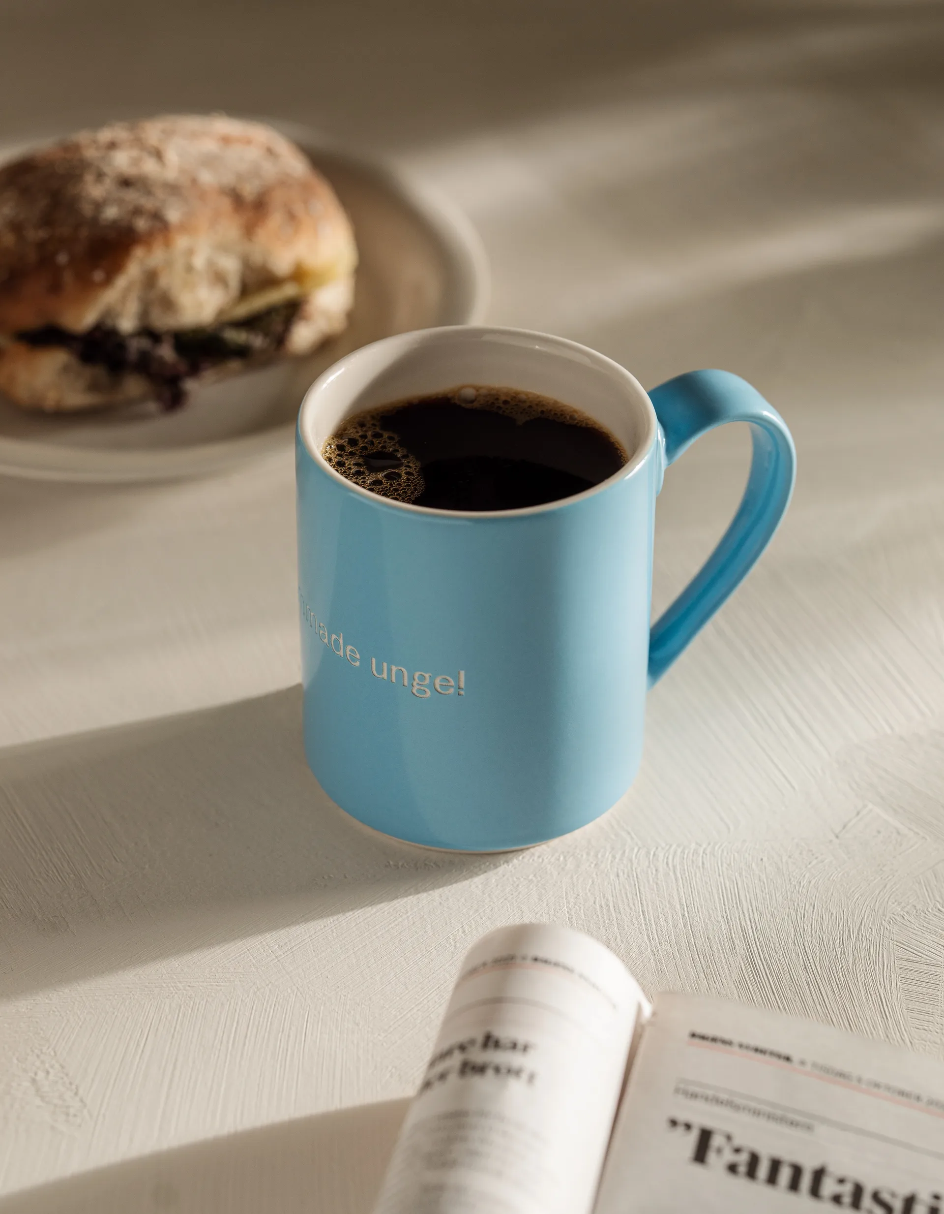 Astrid Lindgren kopp, forgrömmade Unge!, Svensk text Design House Stockholm