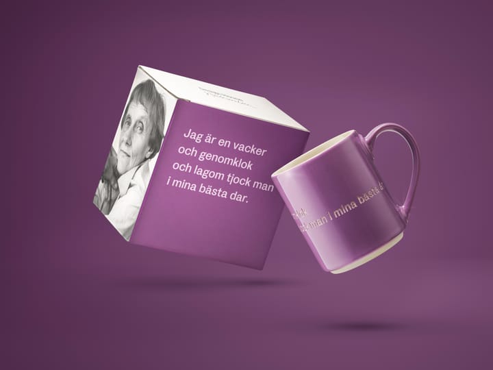 Astrid Lindgren kopp, jag är en vacker… - lilla-svensk - Design House Stockholm