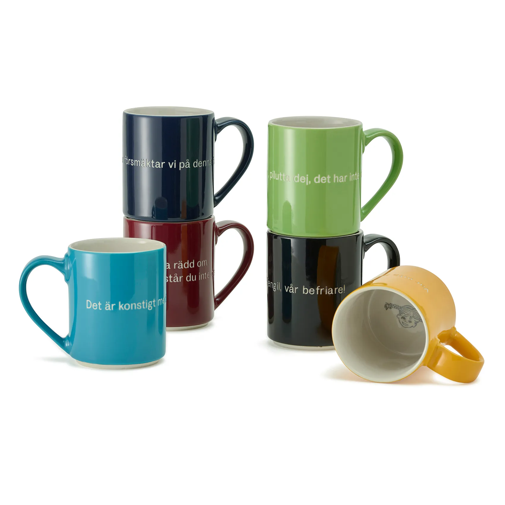 Astrid Lindgren kopp, Livet är en sak ..., Svensk tekst Design House Stockholm