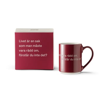 Astrid Lindgren kopp, Livet är en sak ... - Svensk tekst - Design House Stockholm